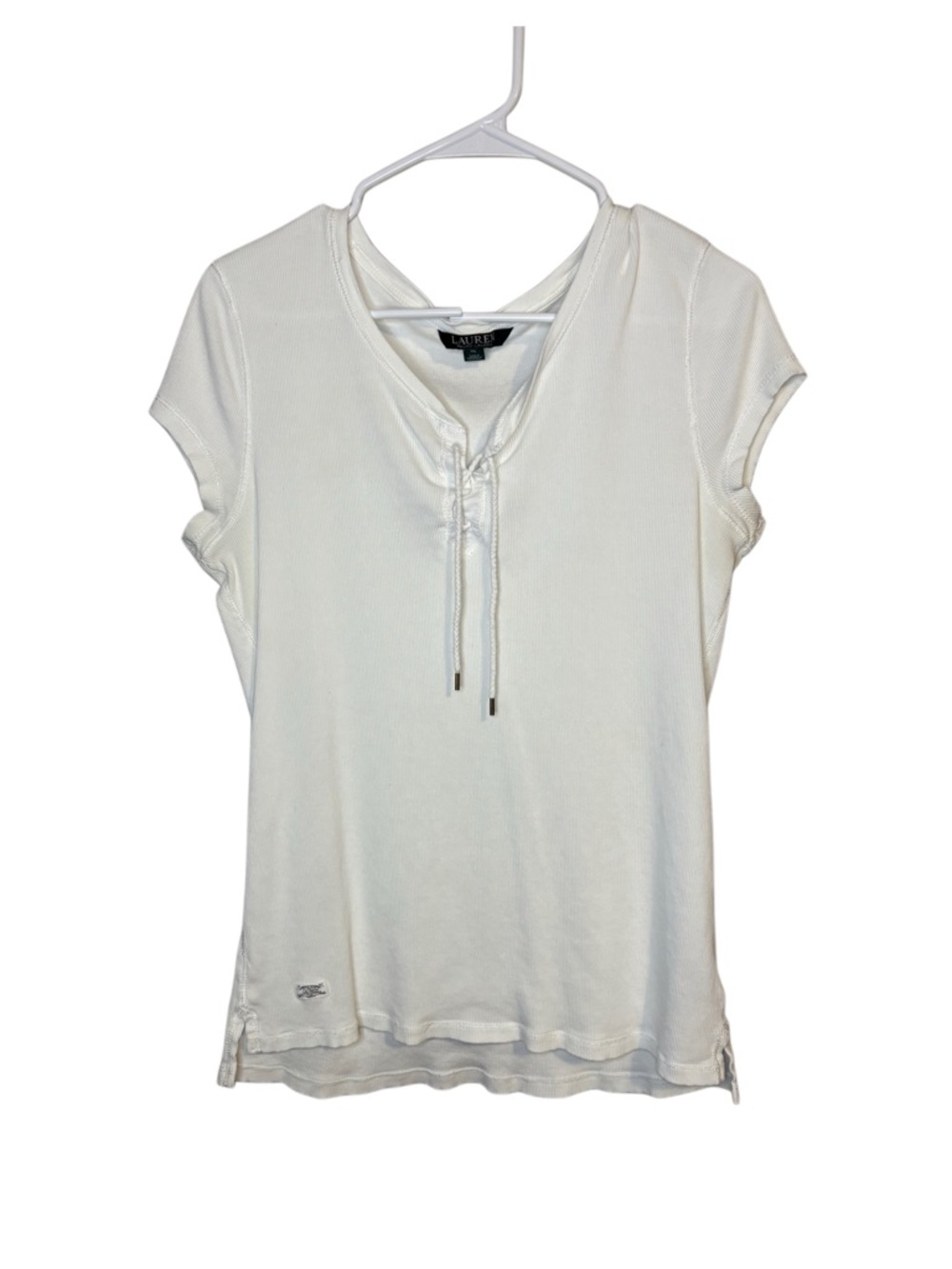 Ralph Lauren White Short Sleeve Tee
